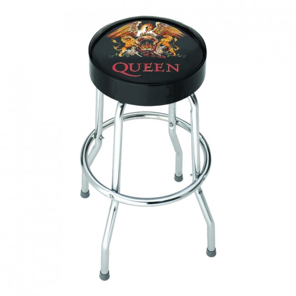 Rocksax Queen Classic Crest Bar Stool - Top