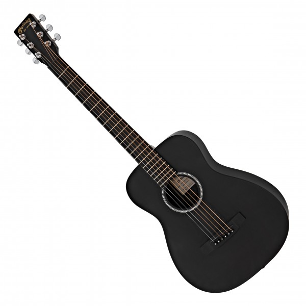 Martin LX Little Martin Guitar Left Handed, Black w/ Gig Bag