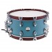 Dixon Drums 14 x 6.5'' Cornerstone Satin Quetzal Blue w/Maple Hoops