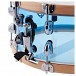 Dixon Drums 14 x 6.5'' Cornerstone Blue Acrylic w/Maple Hoops