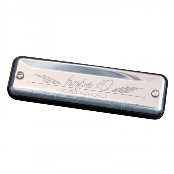 Tombo Harmonica Hope 10 Hole Diatonic, D