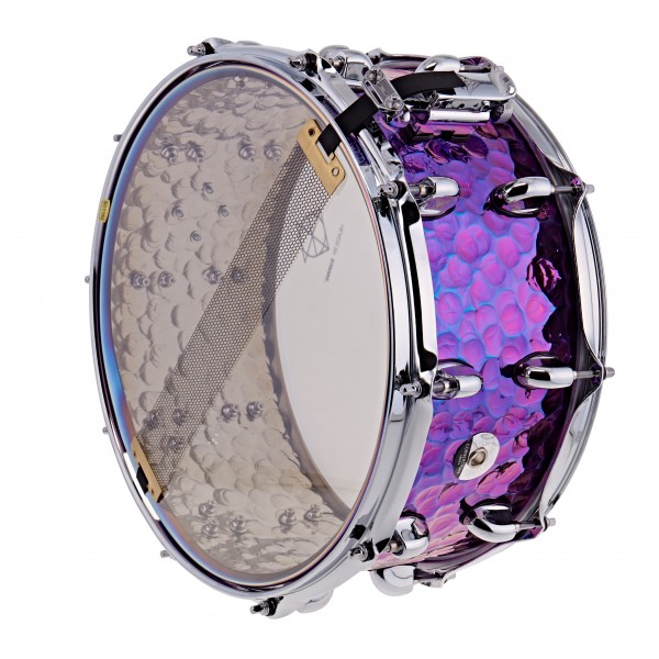 Dixon Drums 14 x 6.5'' Cornerstone Purple Titanium Steel Snare