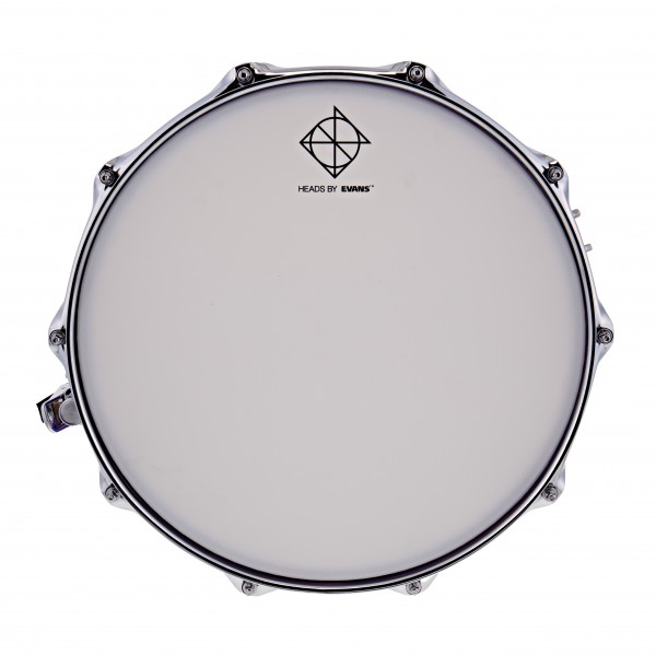 Dixon Drums 14 x 6.5'' Cornerstone Purple Titanium Steel Snare
