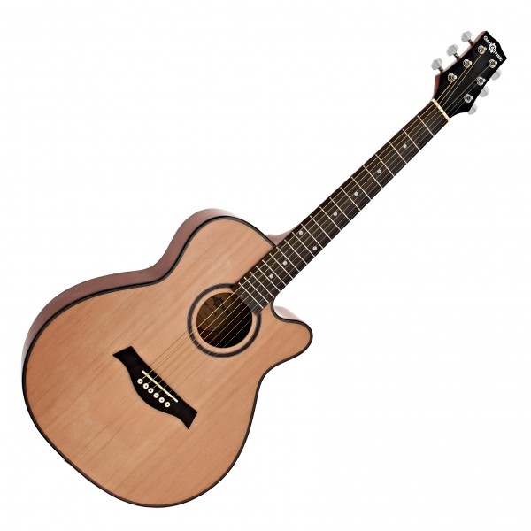 3/4 Single Cutaway Acoustic Guitar Pack by Gear4music