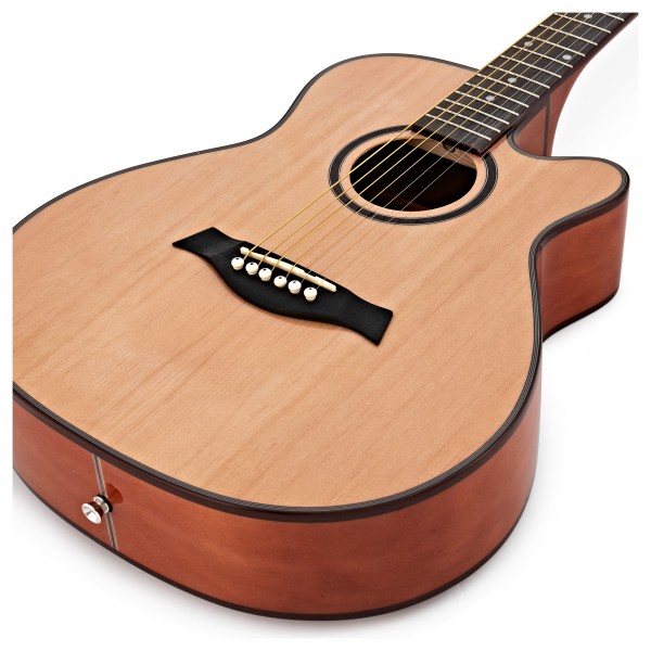 3/4 Single Cutaway Acoustic Guitar Pack by Gear4music