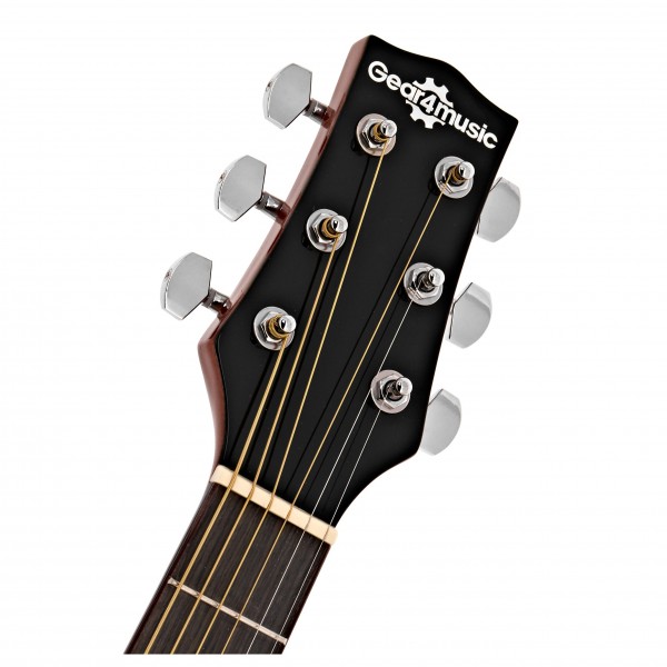 3/4 Single Cutaway Acoustic Guitar Pack by Gear4music