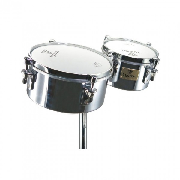 Tycoon 6" & 8" Mini Chrome Timbales