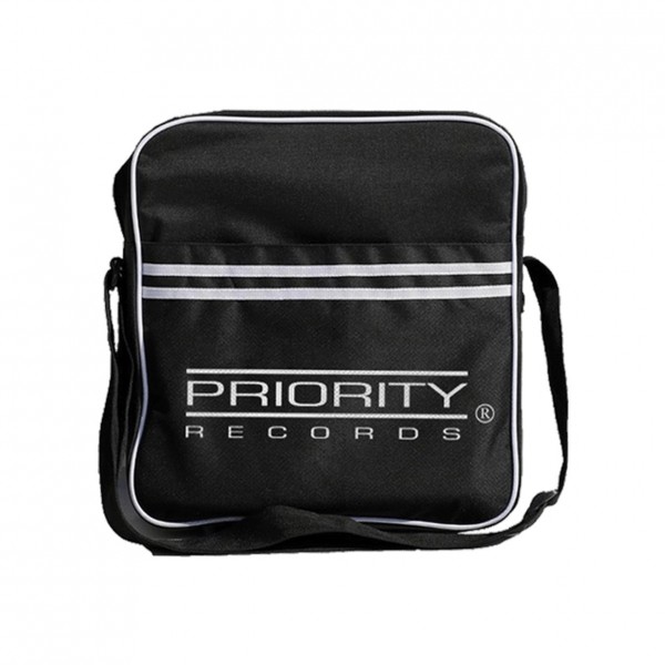 Rocksax Priority Logo Zip Top Record Bag - Front