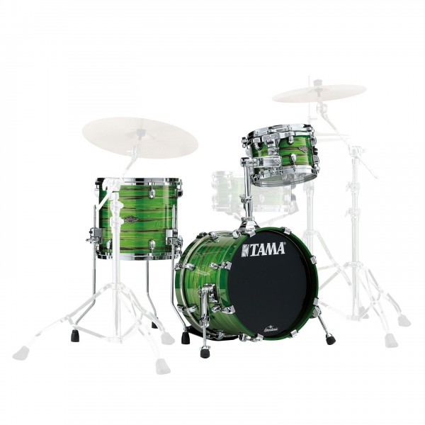 Tama Starclassic 16" Walnut/Birch 3pc Shell Pack, Lacquer Shamrock Oyster