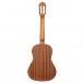Ortega R122-1/2-L Nylon String Left Handed, Natural - Rear View