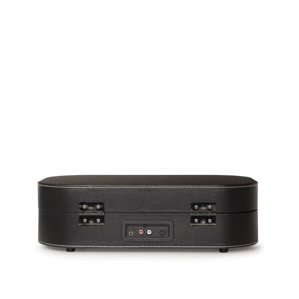 Crosley Discovery Portable Turntable, Black- Back