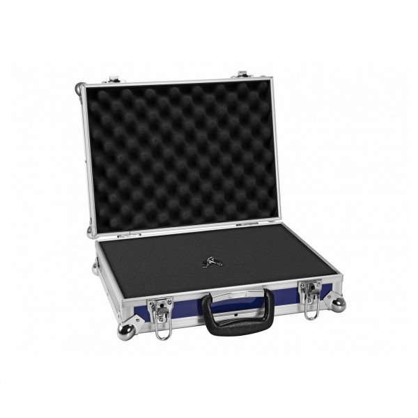 Roadinger GR-5 Blue Universal Foam Case- Open