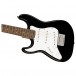 Squier Mini Stratocaster Left Handed LRL, Black close