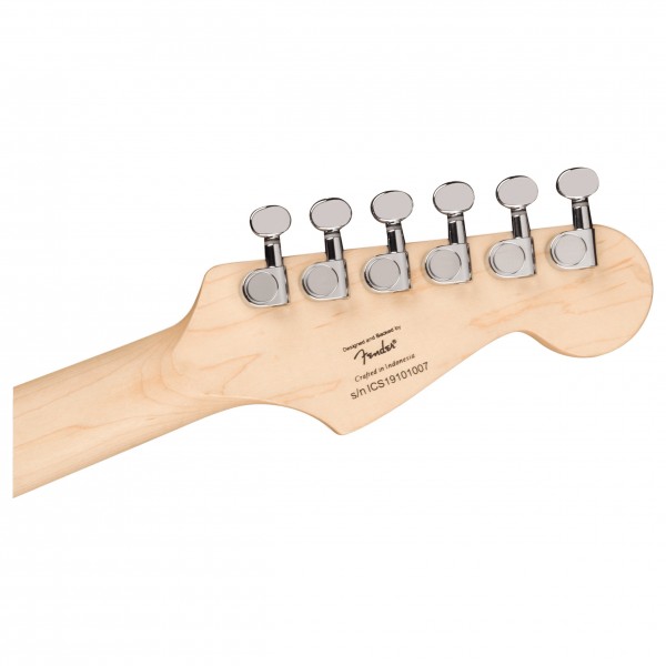 Squier Mini Stratocaster Left Handed LRL, Black tuners