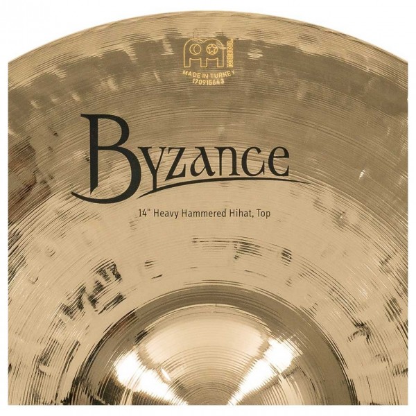 Meinl Byzance Brilliant 14'' Heavy Hammered Hi-Hats