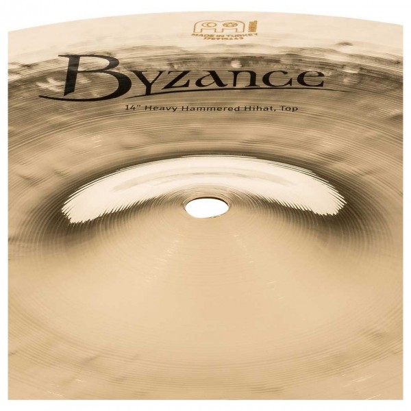 Meinl Byzance Brilliant 14'' Heavy Hammered Hi-Hats