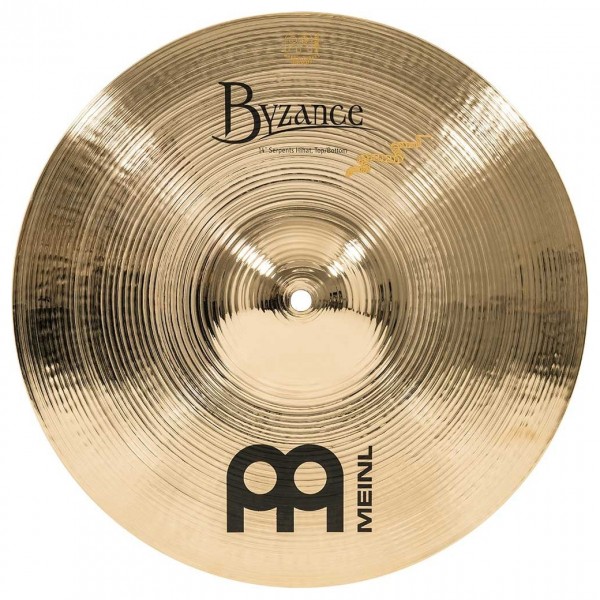 Meinl Byzance Brilliant 14 inch Serpents Hi-Hat Cymbal