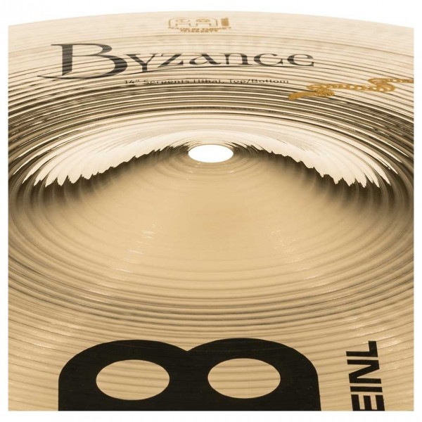 Meinl Byzance Brilliant 14 inch Serpents Hi-Hat Cymbal