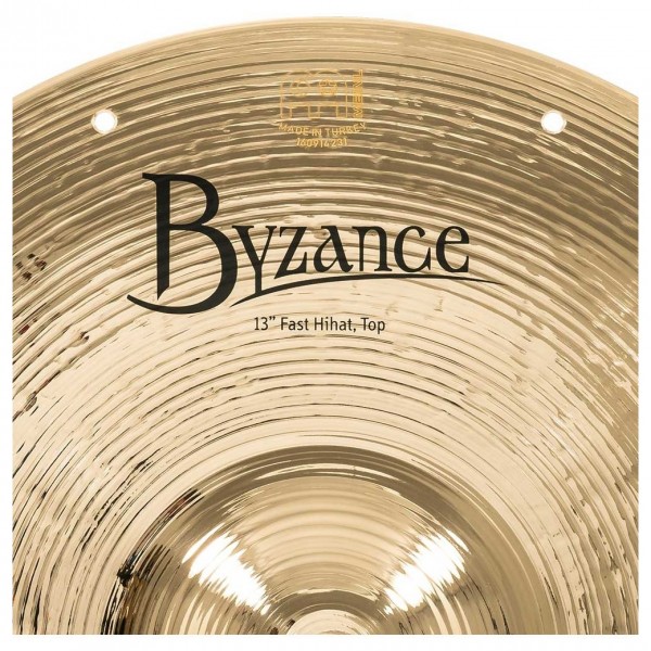 Meinl Byzance Brilliant 13" Fast Hi-Hats