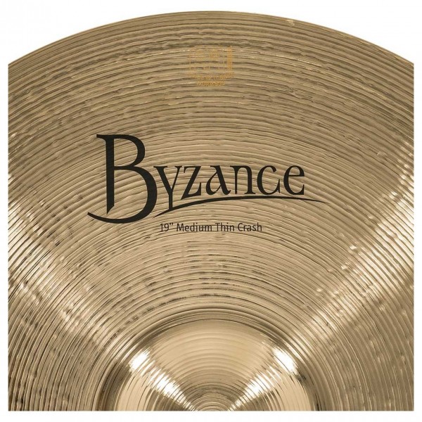 Meinl Byzance Brilliant 19" Medium Thin Crash