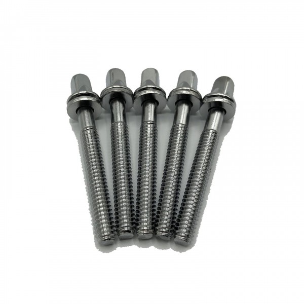 WorldMax 52mm Tension Rods 5 Pack, Chrome