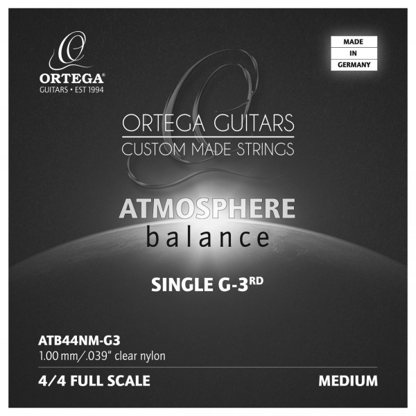 Ortega Atmosphere Medium Single String Nylon 0.39
