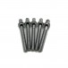 WorldMax 42mm Tension Rods 5 Pack, Chrome