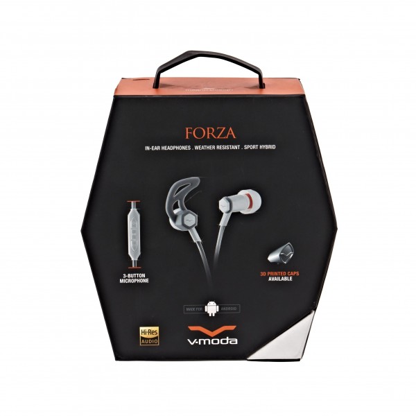 V-Moda Forza In-Ear Headphones, White (Android)