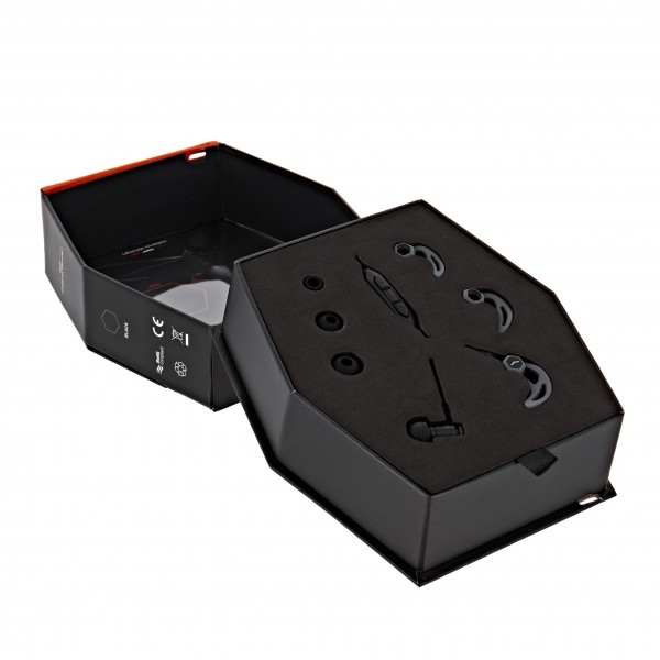V-Moda Forza In-Ear Headphones, Black (iOS)