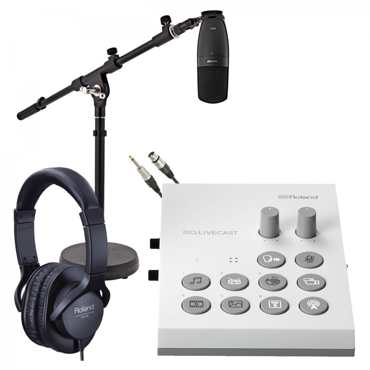 DISC Roland GO:LIVECAST Live Streaming Studio Bundle At Gear4music