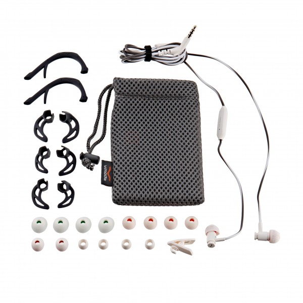 V-Moda Forza In-Ear Headphones, White (iOS)