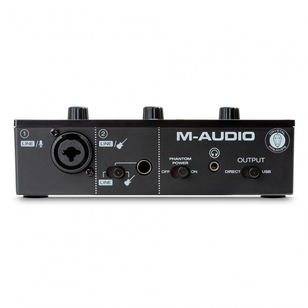 M-Audio M-Track USB Interface - Front View 