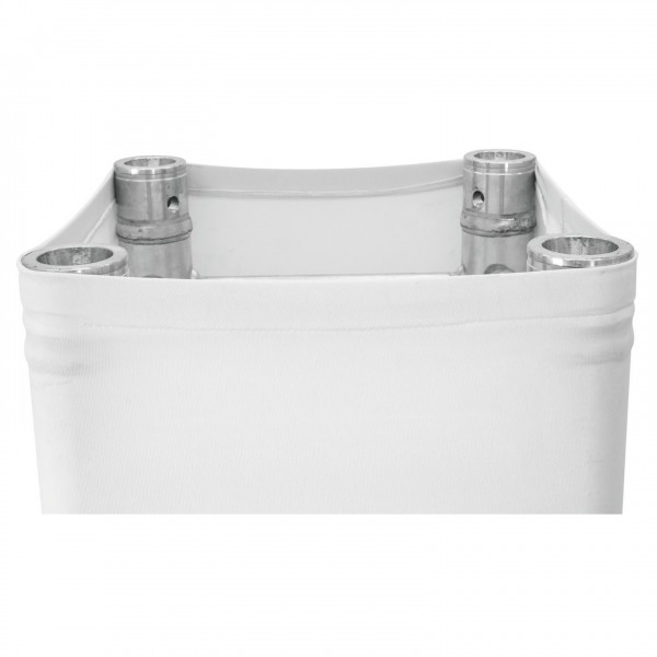 Eurolite Truss Cover, 200cm, White- Fitted