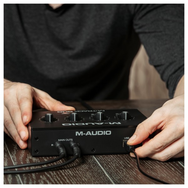 M-Audio M-Track Duo USB Interface - Lifestyle 1