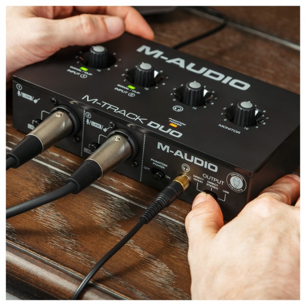 M-Audio M-Track Duo USB Interface - Lifestyle 3