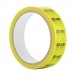 Eurolite Cable Marking Tape, 20m, Yellow - Front