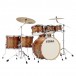 Tama Superstar Classic 22'' 7pc Shell Pack, Matte Auburn Elm Burst Left