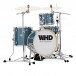 WHD Genesis Compact Drum Kit, Blue Sparkle Hardware Pack