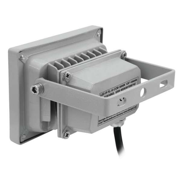 Eurolite FL-10 IP54 10W LED COB Floodlight, 3000K- Rear