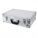 Roadinger Universal Flightcase, 420 x 120 x 295mm, Silver - Front Angled Left