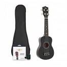 Pack avec Ukul&eacute;l&eacute; par Gear4music, Noir