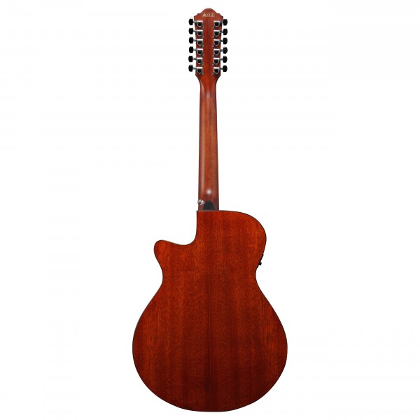 Ibanez AEG5012, Black High Gloss back