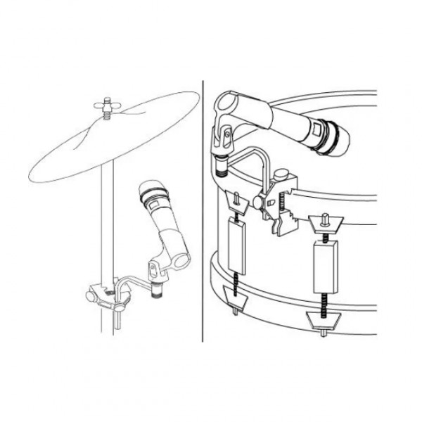 Shure A56D Microphone Drum Mount Clip