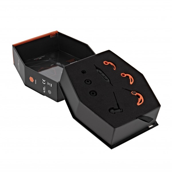 V-Moda Forza In-Ear Headphones, Orange (Android)
