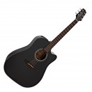 Takamine GD30CE-BLK Electroac&uacute;stica Dreadnought Cutaway, Negro