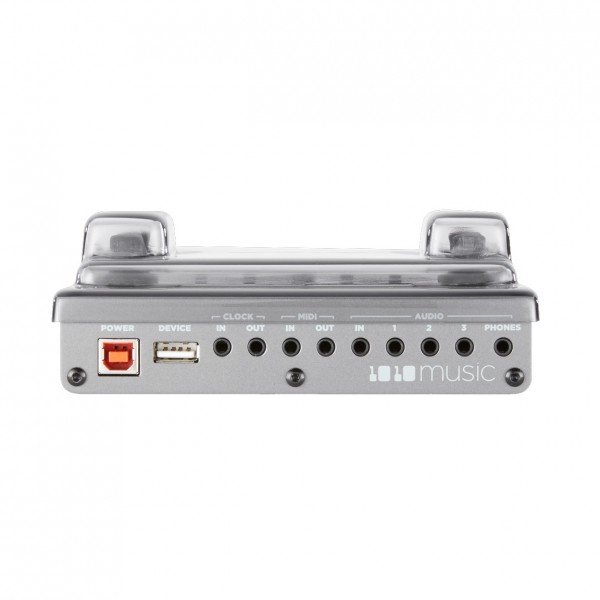Decksaver 1010 Music Blackbox Cover - Rear View (Equipment not Included)