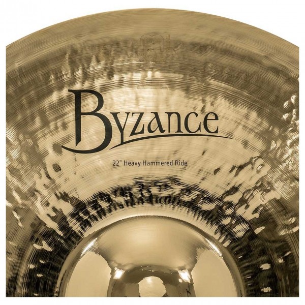Meinl Byzance Brilliant 22" Heavy Hammered Ride
