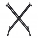 K&M 18990 X Frame Keyboard Stand, Black