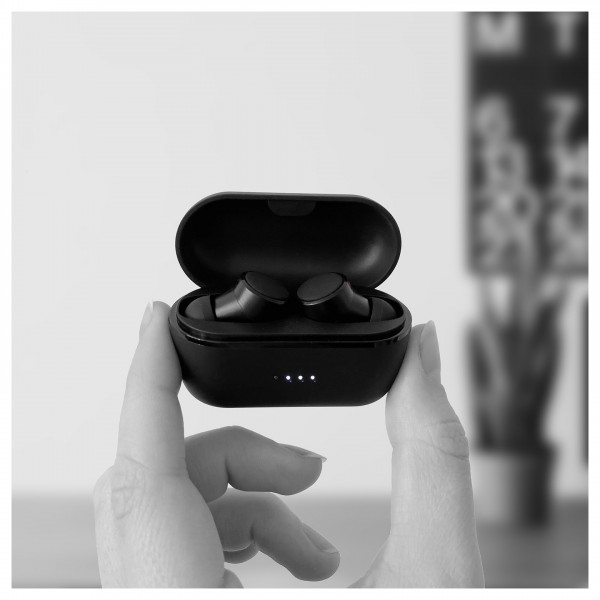 TIE Audio TX6 Shooting Star Bluetooth Earphones, Black - Lifestyle 4