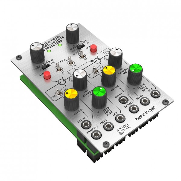 Behringer 2500 Series 1036 S&H/Random Voltage Generator - Left View 